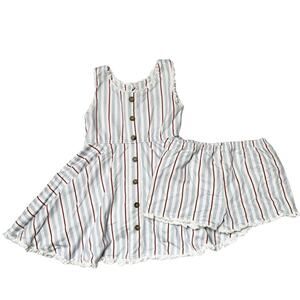 Omi Jo Seaside Stripe Library Tunic Size 5